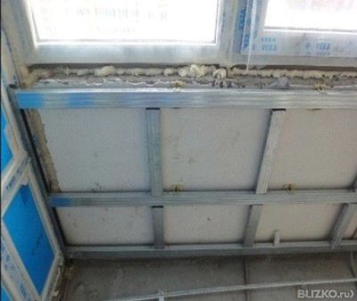 Утепление балкона фольгированной минеральной ватой от компан.