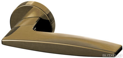 Ручка раздельная Armadillo SQUID URB9 АВ-7 Бронза