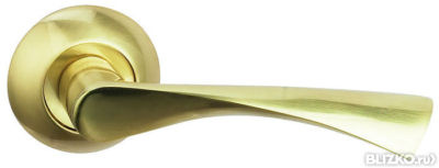 Ручка раздельная Bussare CLASSICO А-01-10 Золото / Золото матовое