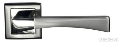 Ручка раздельная Bussare STRICTO A-16-30 Хром / Хром матовый