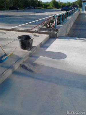 Polimero cemento užpildymo grindys