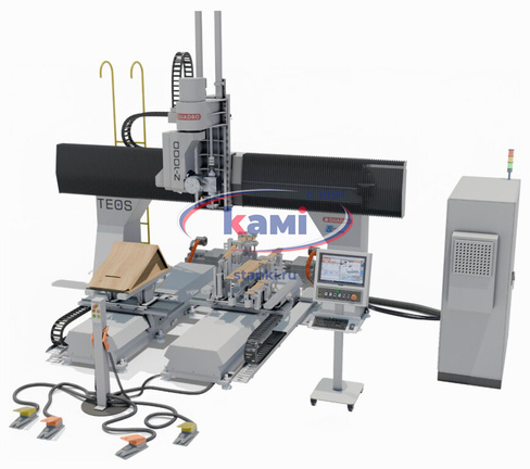 Пятиосевой обрабатывающий центр QUADRO TEOS Z-1000