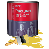 Эмаль ПФ-115 Расцвет 2.7 кг ярко-желтая