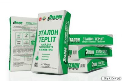 Клей для пенобетона и газосиликата Эталон Teplit 25кг