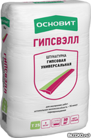 Штукатурка гипсовая универсальная ОСНОВИТ ГИПСВЭЛЛ PG-25 Серая