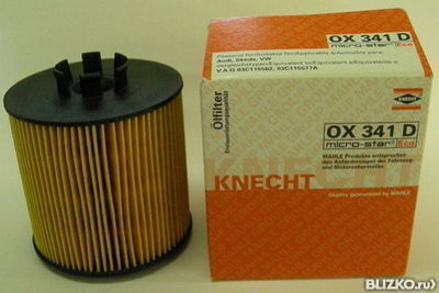 Фильтр масляный KNECHT OX341D