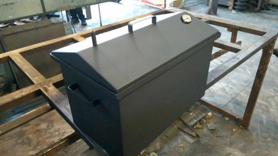 Коптильный шкаф КШ-4 (горячее копчение, 4 уровня) | ASSUM