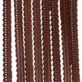 Жалюзи вертикальные тканевые Бриз 2880 т. коричневый