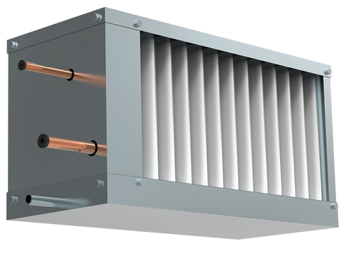 Охладитель фреоновый Shuft для прямоугольных каналов WHR-R 700*400-3