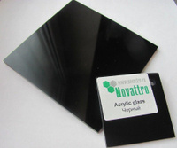 Акриловое стекло NOVATTRO 2, 05x3, 05 Черный 3 мм