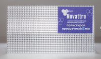Полистирол NOVATTRO GPPS PRISM 1, 25 х 2, 05 м прозрачный 1.8 мм