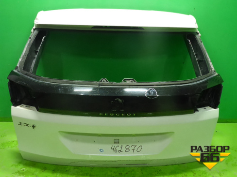 Дверь багажника без стекла (9811550177) Peugeot 3008 с 2016г