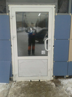 Входная алюминиевая дверь ЭкоОкно 1000х2140