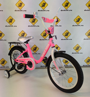 Велосипед детский от 4 лет Black Aqua 1603 розовый