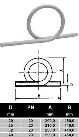 ПП Петля Компенсирующая D20 "EK" ECOPLASTIK