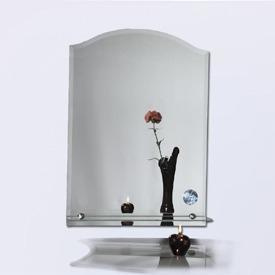 Зеркало №5 500х700 с полкой GLASS ART