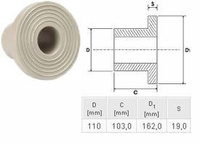 ПП Буртик D110 "EK" ECOPLASTIK