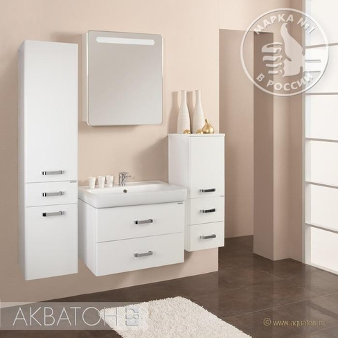 АМЕРИНА 70 Тумба 1A137601AM010 с умыв. ТИГОДА 70 подв. AQUATON