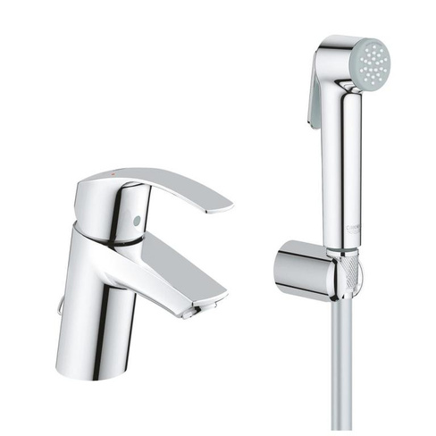 EUROSMART NEW Смесит д/умыв 23124002 дон. кл. 3/8 гиг. душ GROHE