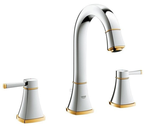 GRANDERA Смеситель д/умыв. "GROHE" 20389IG0 моно хр/зол