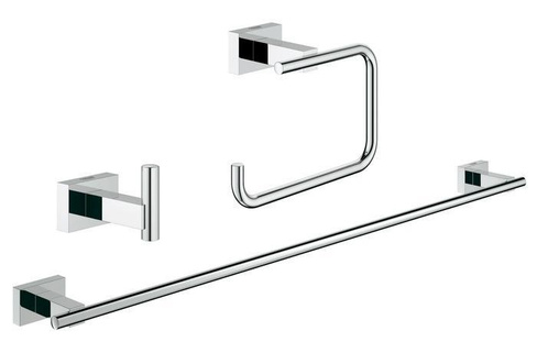 ESSENTIALS CUBE Набор аксес. "GROHE" 40777001 (3 предмета)