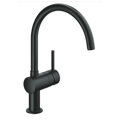 MINTA Смеситель для мойки "GROHE" 32917KS0 3/8 черный бархат