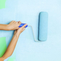 Как исправить покраску стен водоэмульсионной краской