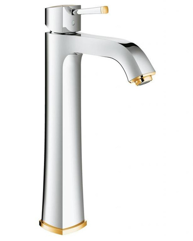 GRANDERA Смеситель для умыв. "GROHE" 23313IG0 моно хром/зол