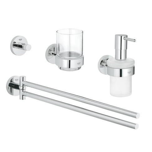 ESSENTIALS Набор аксесуаров "GROHE" 40846001 (4 предм.)