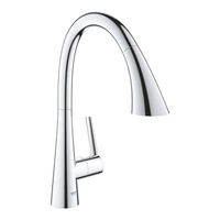 ZEDRA Смеситель для мойки 32294002 изог. изл. выт лейк 3/8 GROHE