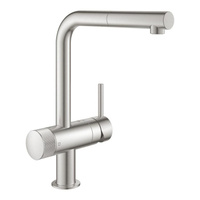 BLUE MINTA PURE Смеситель для мойки 31721DC0 вытяж. излив GROHE