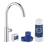 BLUE PURE MONO Смеситель для мойки 30387000 м+фил (старт комп)3/8 GROHE