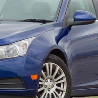 Крыло переднее левое в цвет кузова Chevrolet Cruze (2009-2015) без отверстия КУЗОВИК