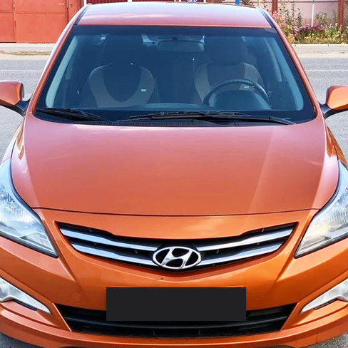 Капот в цвет кузова Hyundai Solaris (2014-2017) рестайлинг КУЗОВИК