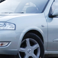 Крыло переднее левое в цвет кузова Nissan Almera Classic (2006-2013) седан КУЗОВИК
