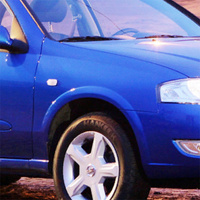 Крыло переднее правое в цвет кузова Nissan Almera Classic (2006-2013) седан КУЗОВИК