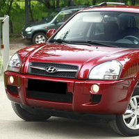 Бампер передний в цвет кузова Hyundai Tucson 1 (2004-2010) без расширителей КУЗОВИК