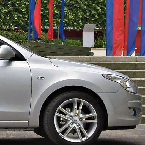 Крыло переднее правое в цвет кузова Hyundai I30 1 (2007-) КУЗОВИК