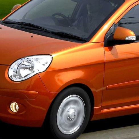 Крыло переднее левое в цвет кузова Kia Picanto 1 (2008-2011) рестайлинг КУЗОВИК