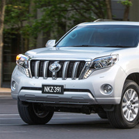 Передний бампер в цвет кузова Toyota Land Cruiser Prado 150 (2013-) рестайлинг КУЗОВИК