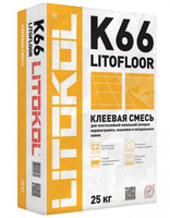 Клей для плитки Litokol Litofloor K66 серый, 25 кг