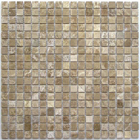Мозаика Bonaparte Натуральный камень Madrid-15 slim (POL) 4mm 30,5х30,5 см