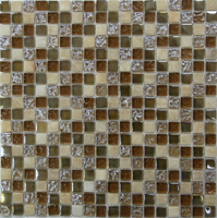 Стеклянная мозаика с камнем Bonaparte Glass Stone 1 30х30 см
