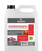 Огнебиозащита Medera 150 Granat 5л 1 гр. огнезащиты для нар. и внут. работ