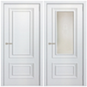 Дверь межкомнатная Тандор Багет №24/1 эмаль белая