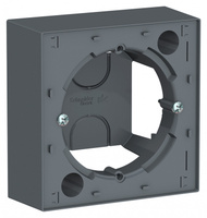 Коробка для накладного монтажа (комбинируемая) Schneider Electric (Systeme Electric) Atlas Design, грифель