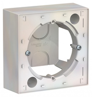 Коробка для накладного монтажа (комбинируемая) Schneider Electric (Systeme Electric) Atlas Design, жемчуг