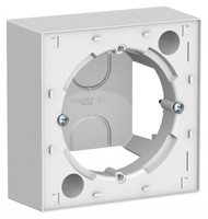 Коробка для накладного монтажа (комбинируемая) Schneider Electric (Systeme Electric) Atlas Design, белый