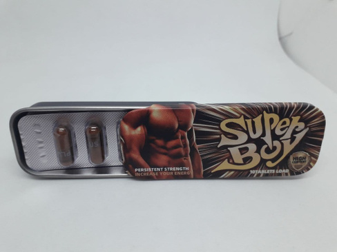 Виагра для мужчин SuperR Boy-Супер Бой средство для потенции 10 шт