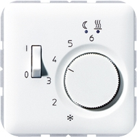 JUNG CD Терморегулятор для управления теплыми полами (Платина)